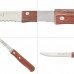 Lâmina de serra multifunções Montana Knife Aço inoxidável 11 cm. Cabo de madeira (Blister 3 peças)