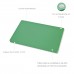 Placa de corte Polietileno 30x20x1,5 cm. Cor verde