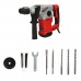 Martillo Perforador SDS PLUS 1.500 Watt. Con Accesorios y Maletin