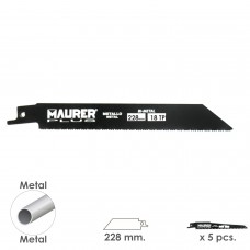 H.SIERRA SABLE METAL 228mm - 18T 5Pz