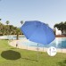 Guarda-sol Alumínio Ø 220 cm. Com alças e proteção UV em espeto / espiral