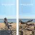 Silla Playa Aluminio Con Bolsillo Isotermico y Correas Tipo Mochila