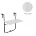 Mesa Plegable Colgante Para Balcones / Terrazas 36x60 cm.