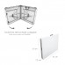 Mesa Plegable Rectangular HDPE 122x61x74 cm. Color Blanco