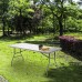 Mesa Plegable Rectangular HDPE 180x74x74 cm. Color Blanco