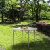 Mesa Plegable Cuadrada 86x86x74 cm. Color Blanco