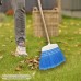 Escoba Jardin Azul Con Cordones Sin Mango
