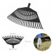 Rastrillo Jardin Plastico Trapezoidal 23 Dientes