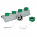 Adaptador Manguera Plastico 3/4 - 1