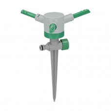 Aspersor de 3 braços com espeto