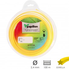 Hilo Nylon Estrella Ø 2,4 mm. Rollo 100 metros