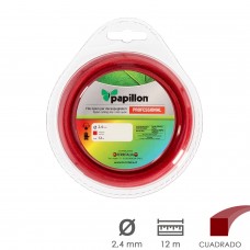 Hilo Nylon Cuadrado Professional Ø 2,4 mm. Rollo 12 metros