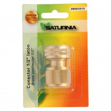 Conector manguera laton 1/2