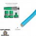 Manguera Tricotada No Torsion Blue Ø 15 mm. Rollo 15 metros Con Accesorios