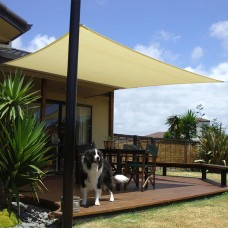 Toldo Vela Shade Garden Square 5.0x5.0 metros Bege