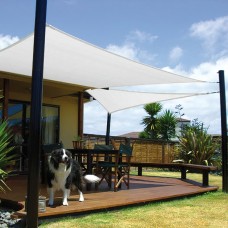 Toldo Vela Shade Garden Square 5.0x5.0 metros Branco