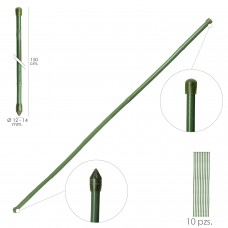 Tutor Varilla Plastico Efecto Bambú Ø 12  - 14 mm. x   150 cm. (Paquete 10 Unidades)