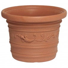 Pote de terracota Resina Redondo Ø 60 cm.