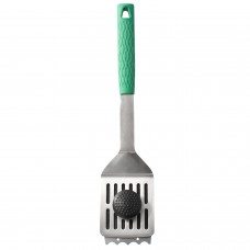 Espatula Con Cepillo Rascador Barbacoa 41,5 cm.