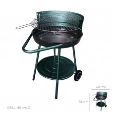 Barbacoa Apache Redonda Con Batea 68x50.8x81 (Alt) cm.
