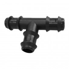 Te Simple Para Tuberias Goteo Ø 16 mm. (Bolsa 100 Piezas)