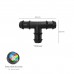 Te Simple Para Tuberias Goteo Ø 16 mm. (Bolsa 100 Piezas)