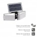 Aplique Solar Led Doble Con Sensor de Movimiento y Crepuscular 450 Lumenes. Protección IP65