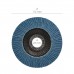 Disco Laminas Lija Circonio Ø 115x22 mm. Grano  60