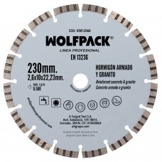 DISCO DIAM.HORMIGON ARMADO GRANITO 230mm