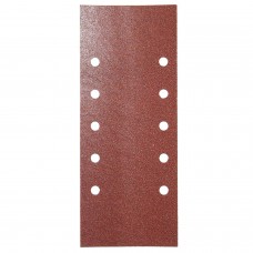 Lixa de substituição 115x280 mm. com 80 orifícios para grãos (10 peças)