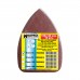 LIJA REC.VELCRO DELTA SIN AGU.GR40/10p