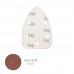 LIJA REC.VELCRO DELTA CON AGU.GR40/10p