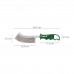 CEPILLO MANUAL ACERO INOX.MANGO NARAN.