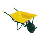 Caminhão Amarelo Trabalho Metálico Desmontado