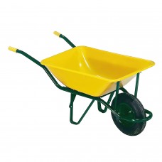 Caminhão Amarelo Trabalho Metálico Desmontado