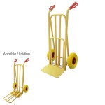 CARRETILLA ALMACEN PALA ABATIBLE MACIZA