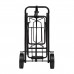 Carretilla Plegable de Carga - Porta Maletas Con Cuerda Elastic 93,5x33x44 cm. Hasta 50 Kg.