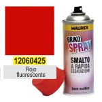 Spray fluorescente Pintura vermelha 400 ml.