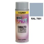 Spray de tinta cinza prata 400 ml.