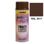 Porca de tinta spray marrom 400 ml.