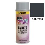 Spray de tinta cinza antracite 400 ml.
