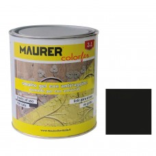 750 ml de esmalte de dióxido. Matt Satin Black