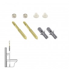 Kit Sanitário Wc fixo 5x75 mm. Dicromato (2 peças)