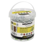 Cubo Tacos Topgripper Bimaterial Con Tornillos Ø 6 mm. 250 Piezas
