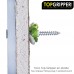 Cubo Tacos Topgripper Bimaterial Con Tornillos Ø 6 mm. 250 Piezas