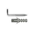 Kit Sanitario Alcayata Con Taco Expansión Ø 12 x 60 mm. Termos / Calentadores Agua