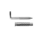 Kit Sanitario Alcayata Con Taco Ø 10 x 50 mm.