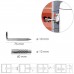 Kit Sanitario Alcayata Con Taco Ø 12 x 60 mm.