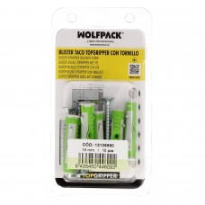 Blister Tacos Topgripper Bimaterial Con Tornillos Ø 10 mm. 10 Piezas