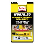 Nural- 20 brancos transparentes (Jogo 2 tubos de 22 cm.)